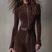 Women's Clothing Elegant Zipper Collar Jumpsuit For Women Autumn European And American Fashion Long Sleeve For Formal & Casual_ecoleips.com