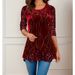 Women's Fashion Round Neck T-Shirt Printed Top For Autumn Winter Style_ecoleips.com