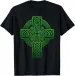 Women's T-Shirts Irish Celtic Christian Cross Traditional Knot Celt Men Women T-Shirt_ecoleips.com
