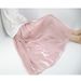 Copper Ammonia Silk Skirt, New Elastic Waist, Pearlescent Silk Soft and Smooth High Waist Versatile A-shaped Skirt_ecoleips.com