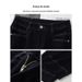 Plus-size Dark Blue Jeans Spring And Autumn 2025 New Style, High-waisted, Slimming Straight-leg For Petite Plus-size_ecoleips.com