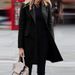 2023 Women's Fashion Wish New Winter Clothing European And American Style Mid-Length Buttoned Solid_ecoleips.com