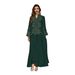 Verve Muslim Women's Long Dubai Clothing Abaya Embroidered Large Robe Evening Dress Gown_ecoleips.com