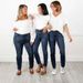 Women's Clothing Jeans Large Size Elastic Slim Fitting Pencil Pants Straight Denim Trousers_ecoleips.com