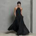 2026 European And American Cross-border Independent Site Western Casual Cotton-linen Holiday Halter Neck Pocket_ecoleips.com
