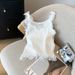 Women's Clothing Real Shot Spot Summer New Short Lace Pure Desire Style Sweet Hot Girl Ice Silk Knitted Camisole Vest Female_ecoleips.com