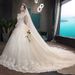 2026 New For Bride, Strapless Train Slimming Simple And Elegant Gown, Mori Style Light Wedding Dress_ecoleips.com