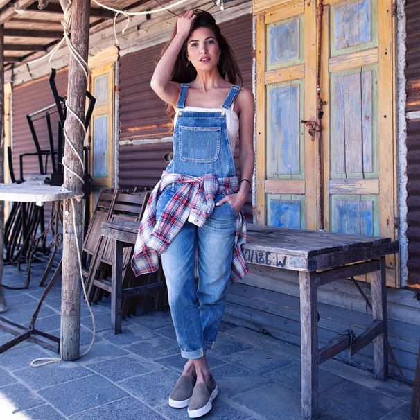 Women's Classic Loose Fitting Denim Overalls European And American Style_ecoleips.com