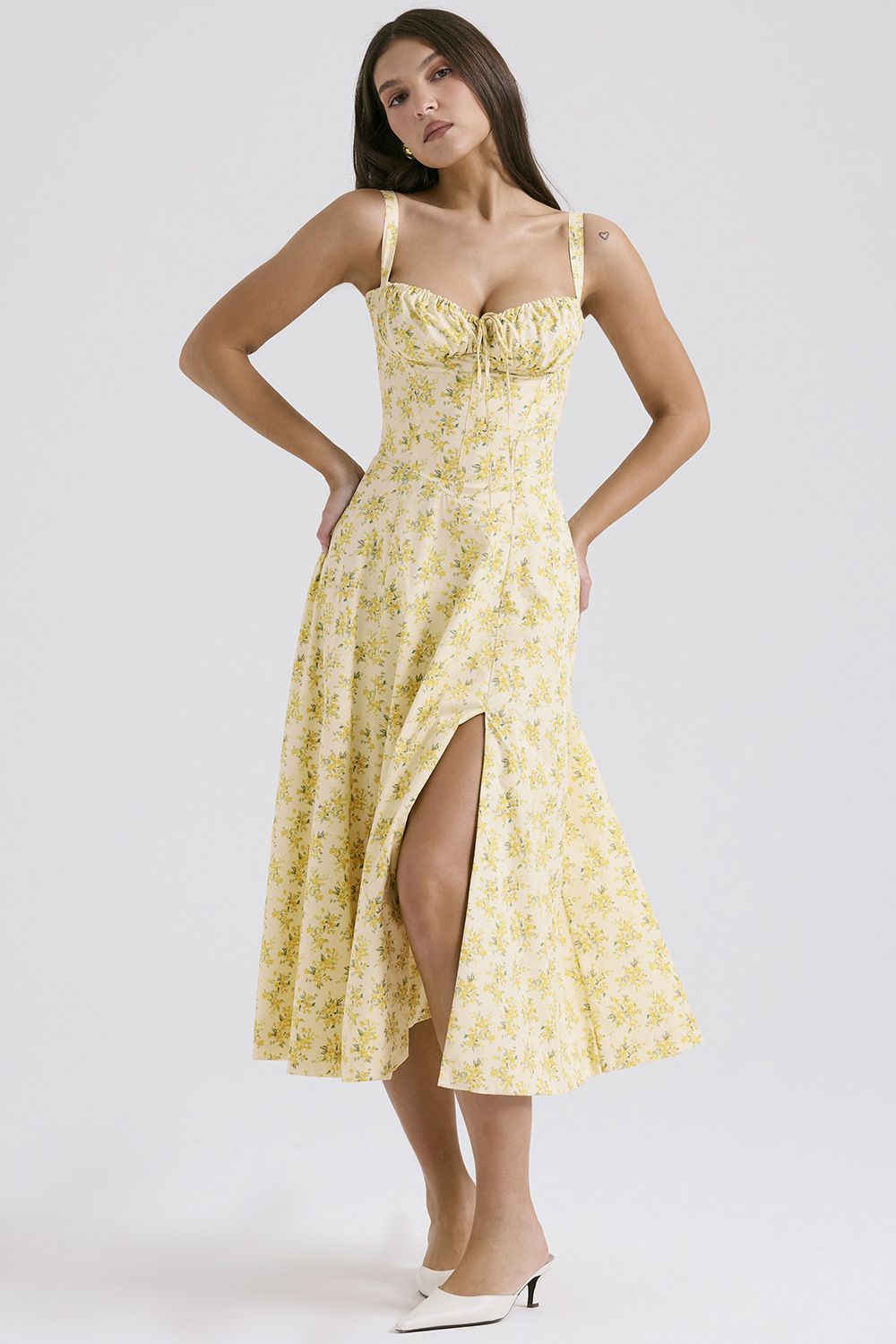 hot Sale Summer Temperament Fashion High End Sling Gentle Style Dress Skirt Female French Style_ecoleips.com