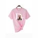 2025 New Spring/Summer Short-Sleeve Bear Print For Men, Cotton Versatile Casual Heavyweight Branded T-Shirt Top_ecoleips.com