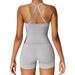 European And American Tight Yoga Suit Quick-drying Fitness Suit Spring And Summer Outdoor Running Sports Vest Shorts Suit Women 8519_ecoleips.com