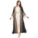 Women’s Clothing Women's New Robes Heavy Bead Pendants Fashionable Muslim Dresses_ecoleips.com
