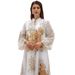 Women's Clothing Burnt Flower Sequined Skirt Light Luxury Celebrity Party Dress Skirt Muslim Robe Abaya_ecoleips.com