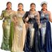 Women's Clothing Women's Sequined Evening Dress Long Skirt Christmas Party Large Size Dress_ecoleips.com