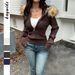 Diyun European And American Style Casual Plush Long-Sleeve Sweatshirt Coat Sweater Women's Fashion 2025_ecoleips.com