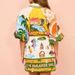 2026 New Spring Women's Clothing, Cross-Border European And American Dresses, Fashionable Printed Shirts, Versatile_ecoleips.com