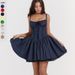 Sexy Lace Trimmed Halter Dress with Waist Tie for Women Spring Summer Amazon Best Selling Cross Border E Commerce Sourcing 2026_ecoleips.com