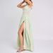 Women's Clothing New Sexy Suspenders U Neck Backless Perspective Chiffon Dress_ecoleips.com
