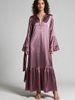 Women's O'Neck High Waist Luxurious Rhinestone Dress Long Sleeve Slim Slim Fashion Elegant Evening Date Long Dress_ecoleips.com