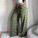 Cross-border American Retro Striped Pants For Autumn And Winter, Comfortable And Casual, Soft To The Touch, Suitable For Outdoor Use_ecoleips.com