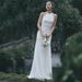 2026 New French Style Light Wedding Dress Petite Women, White Satin Simple Bride Travel Shoot Mermaid Gown For Women_ecoleips.com