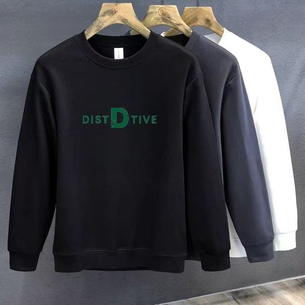 FW25 Matching Couple Cotton Crew Neck Sweatshirt - His & Hers_ecoleips.com