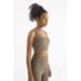 Women's Clothing Women's Nude Feel Yoga Sports Bra Shockproof High Strength Fitness Double Sided Brushed Cross Back Vest_ecoleips.com