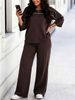 Women's Spring/Summer Short Sleeve Two Piece Set Fashion Trendy Casual Spot Goods_ecoleips.com
