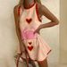 Women's Clothing Printed Linen Sleeveless Skirt Dress_ecoleips.com
