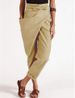 Women's Casual Lace-Up Nine-Point Pants European American Style Polyester Irregular Pattern Spring/Autumn Summer Regular Fit_ecoleips.com