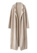 K Loose Temperament Gentle Style Long Sweater Jacket Half Skirt Set Knitted Cardigan Three Piece Set For Women_ecoleips.com