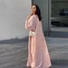 Mq101 Arab Dubai Modest Muslim Fashion Gold Foil Long Abaya Outerwear Cardigan Robe_ecoleips.com