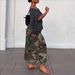 Women's Clothing Women's Street Fashion Casual Camouflage Cargo Pants Loose Wide Leg For Formal & Casual For Women_ecoleips.com