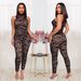 Women's Clothing Fashion Sexy Slim Fit Jumpsuit For Women With Embroidered Lace For Formal & Casual_ecoleips.com