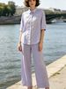 Elegant Lolita-Style Women's Long Shirt Set Beaded Embroidery European Station Autumn Winter Fashion for Women_ecoleips.com