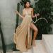 Women's Clothing Spring New Women's Rope Strapless Sexy Halterneck Loose Vacation Beach Skirt For Women_ecoleips.com