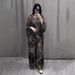Women's Clothing Suits For Women In Summer, Temperament Goddess Style, Design Sense Printed Tops, Loose Wide Leg Pants, Two Piece Suit_ecoleips.com