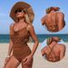 Classic One-Piece Swimsuit For Women – Quick-Dry & High Elasticity Swimwear (S-XL, Black, Army Green, Brown, Navy, Teal)_ecoleips.com