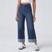 European And American Cross-Border Fashion High-Waisted Straight-Leg Jeans 2025 Spring New Women's Casual Wide-Leg Pants_ecoleips.com