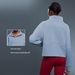 High Neck Half Zip Pullover Top, Casual Loose Fleece Lined Warm Sports Sweatshirt Jacket, Women's Short Style, D25131_ecoleips.com