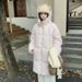 girl Ultra-Light For Women 2025 Winter New Cloud Puff Cotton Padded Jacket Super Cute Hooded Petite Coat_ecoleips.com