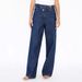 Women’s Asymmetrical Button Wide-Leg Jeans – High-Waisted Vintage Denim Pants (Light Blue/Charcoal, Sizes S-XL, Streetwear Baggy Fit)_ecoleips.com