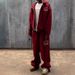 Women's Solid Color Minimalist Clean Fit Sweatshirt Jacket American Street Hip Hop Style High Street Trendy Outfit_ecoleips.com