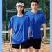 Women's Clothing Quick Drying Summer Sports Fashion Short Sleeved Quick Drying T Shirt Men's Round Neck Loose Soft Breathable Cool And Comfortable_ecoleips.com