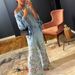 Women's Clothing Cotton Linen Pant Set Casual Round Neck Top Wide Leg Pants Spring/Autumn Regular Fit_ecoleips.com