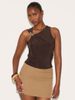 Women's Off-Shoulder Slim Fit T-Shirt Pure Color Versatile Summer Style American New Arrival_ecoleips.com
