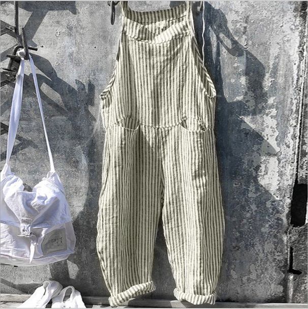 Women's Casual Cotton Overalls High Quality Fall Season Available_ecoleips.com