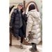 girl Girl 90 White Duck Long Puff Down Jacket For Women 2025 New Winter Super Stylish Hot-Selling Petite Design_ecoleips.com