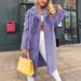 "Elegant Belted Trench Coat For Women - Soft Faux Fur Lining, Long Winter Coat With Lapel Collar, Plus Size Available In Multiple Colors_ecoleips.com