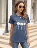 EADINVE Women Crewneck Daisy Print Short Sleeve T-Shirts Summer Faith-Hope-Love Tees Loose Fit Graphic Tops 2026_ecoleips.com
